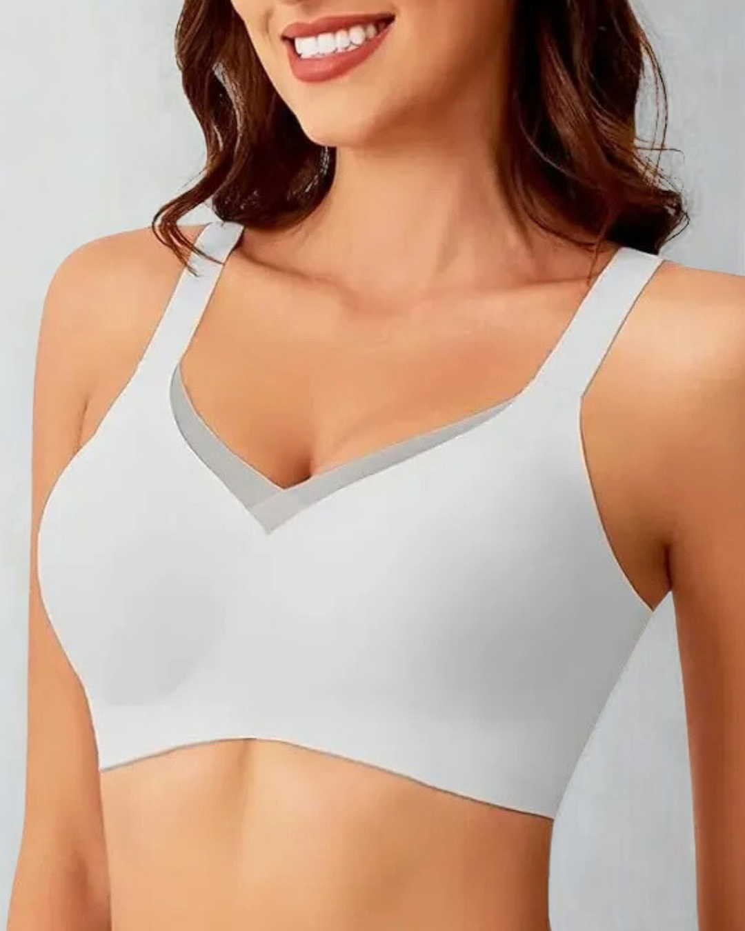 Weichly™– V-Ausschnitt-Bralette ohne Bügel für höchsten Komfort