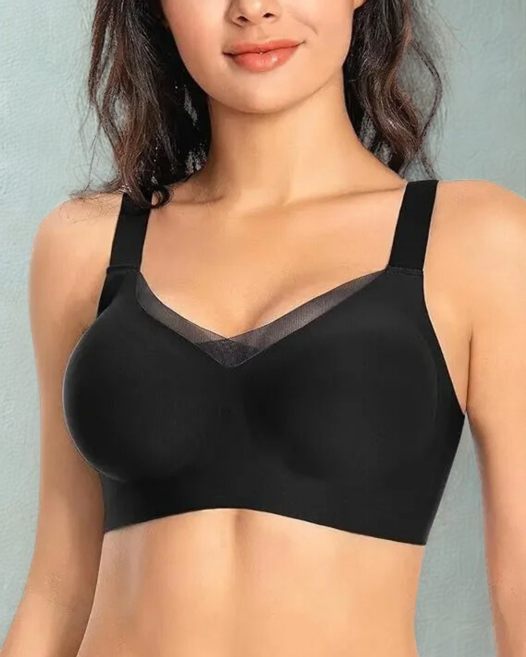 Weichly™– V-Ausschnitt-Bralette ohne Bügel für höchsten Komfort