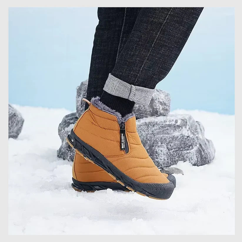 FrostGuard™ – Wasserdichte und ultrawarme Winterstiefel für Herren