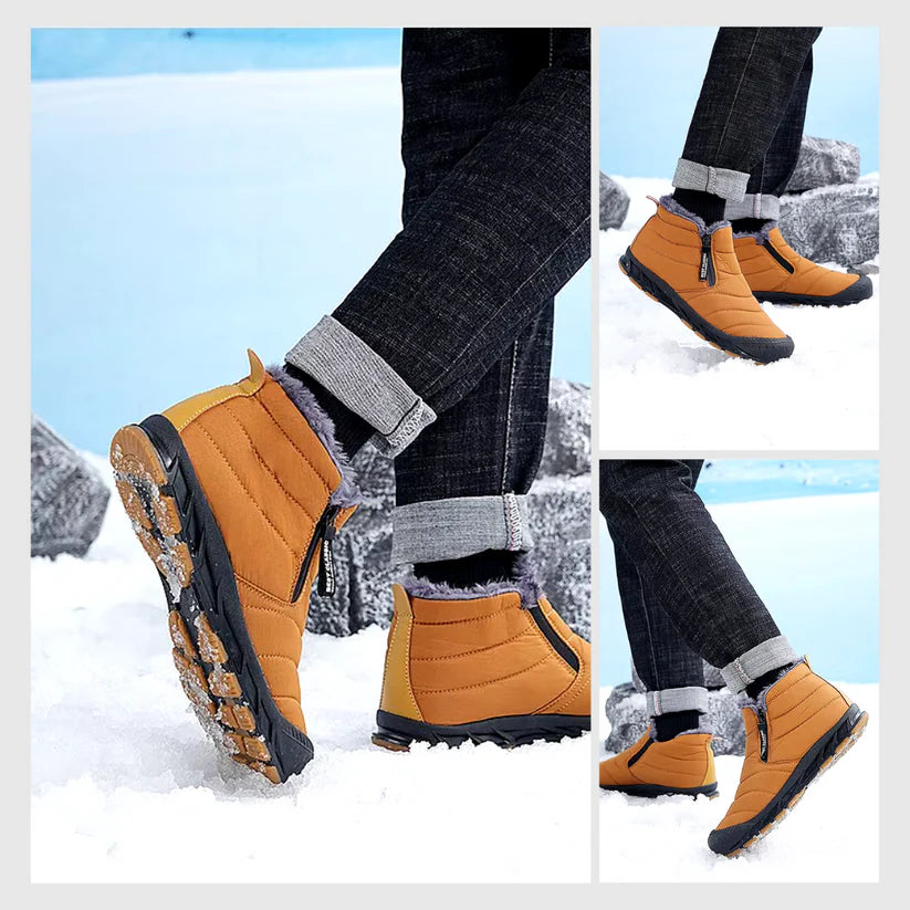 FrostGuard™ – Wasserdichte und ultrawarme Winterstiefel für Herren