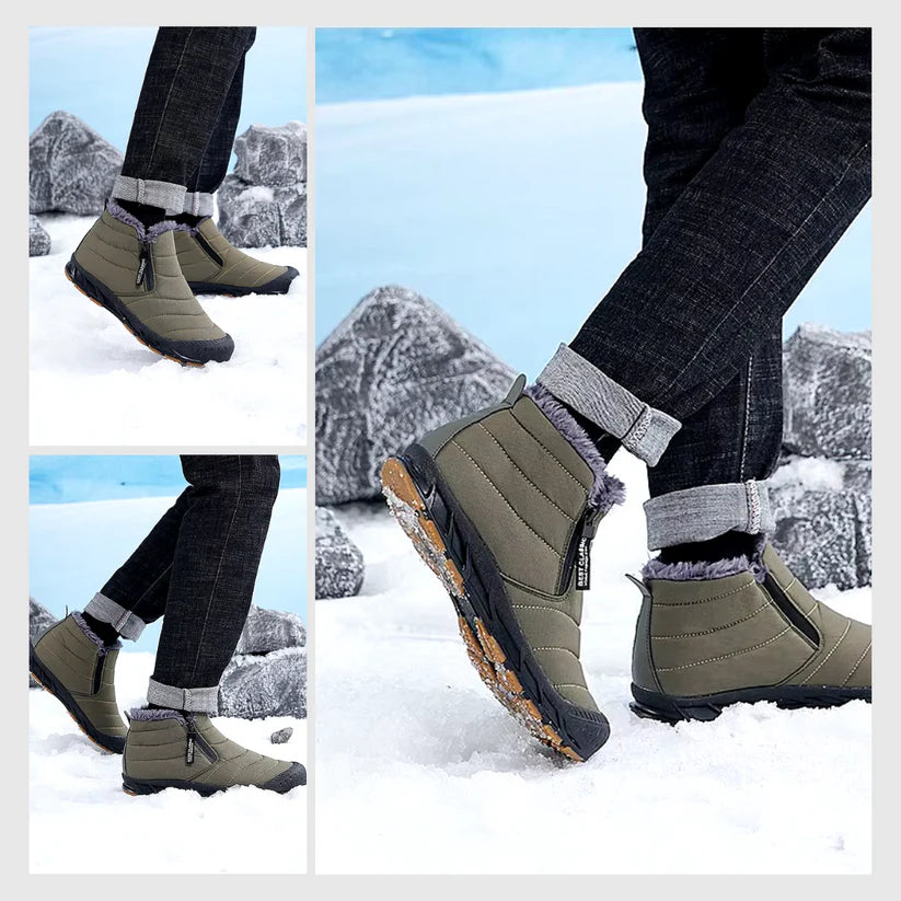 FrostGuard™ – Wasserdichte und ultrawarme Winterstiefel für Herren