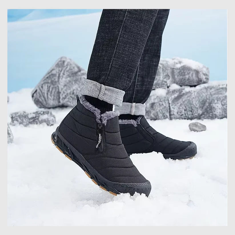FrostGuard™ – Wasserdichte und ultrawarme Winterstiefel für Herren