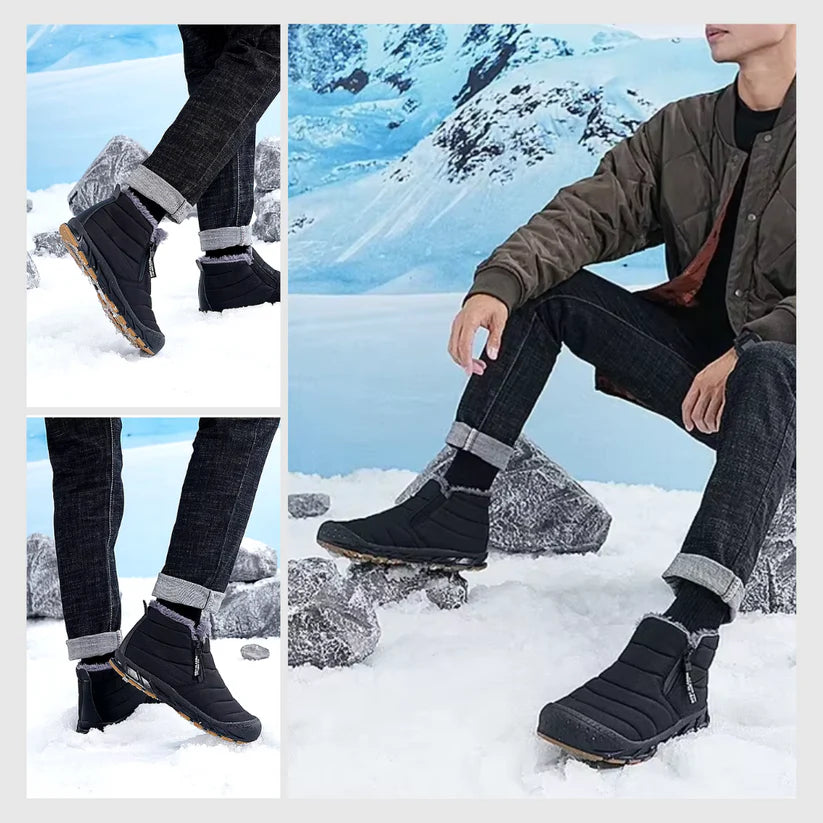 FrostGuard™ – Wasserdichte und ultrawarme Winterstiefel für Herren