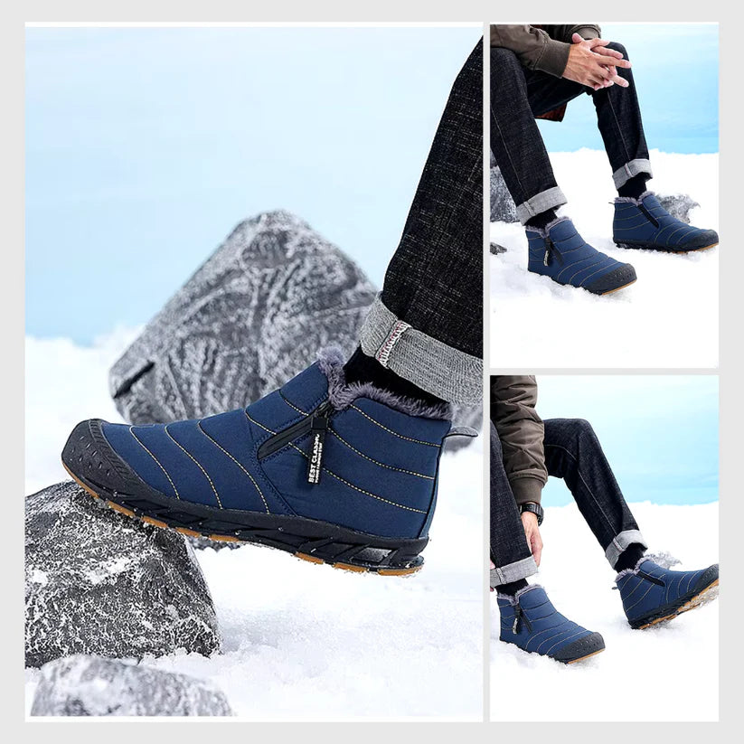 FrostGuard™ – Wasserdichte und ultrawarme Winterstiefel für Herren