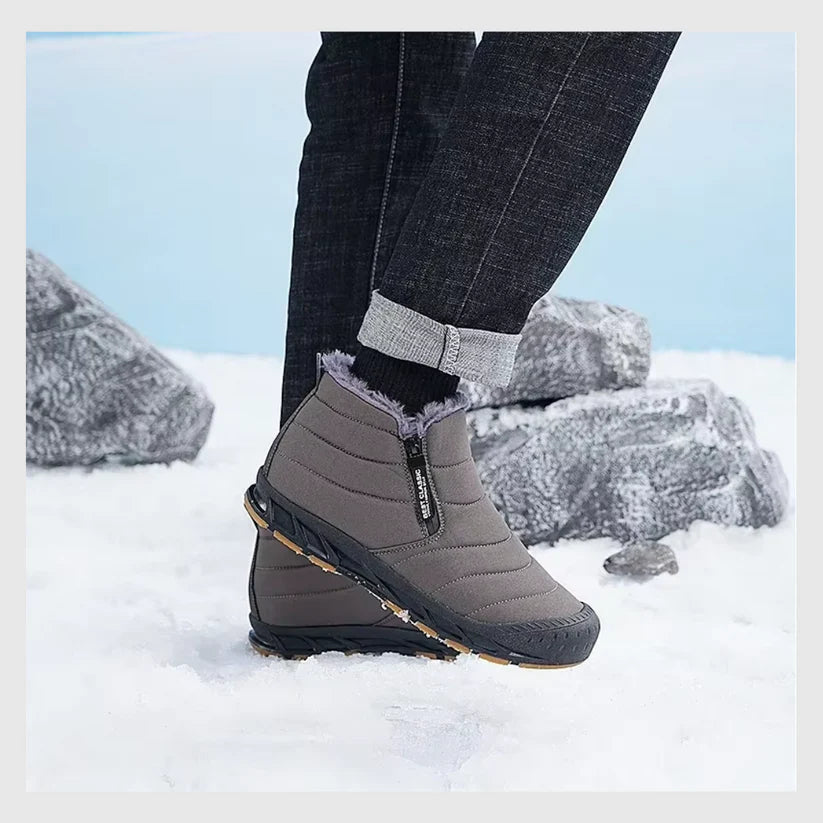 FrostGuard™ – Wasserdichte und ultrawarme Winterstiefel für Herren
