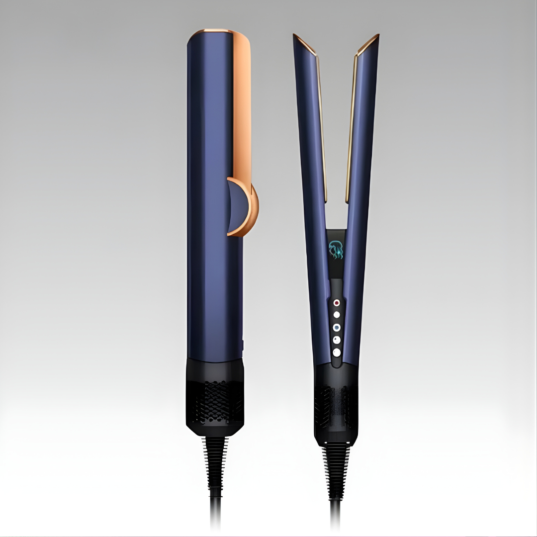 LuftGlanz™– 2-in-1-Glätteisen-Trockner mit Ionentechnologie.